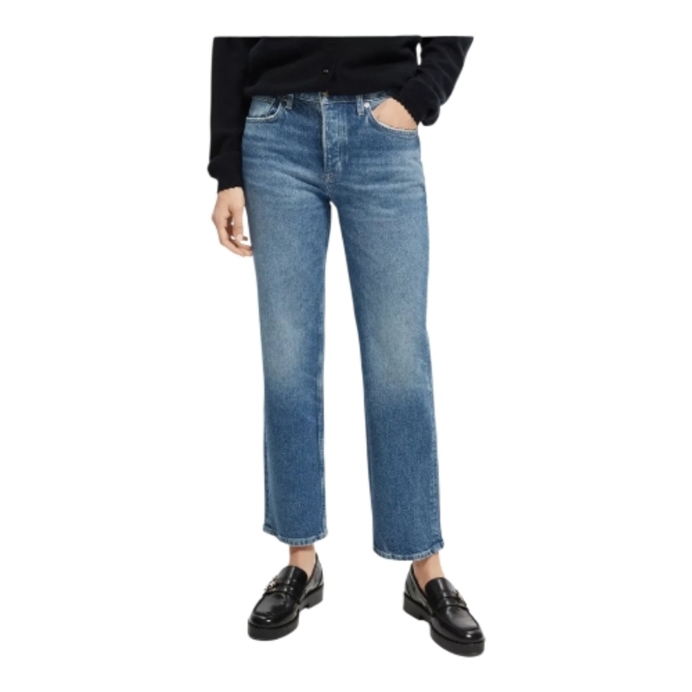 Scotch & Soda The Sky Light Blue Straight Leg Jeans Nwt 31/30
